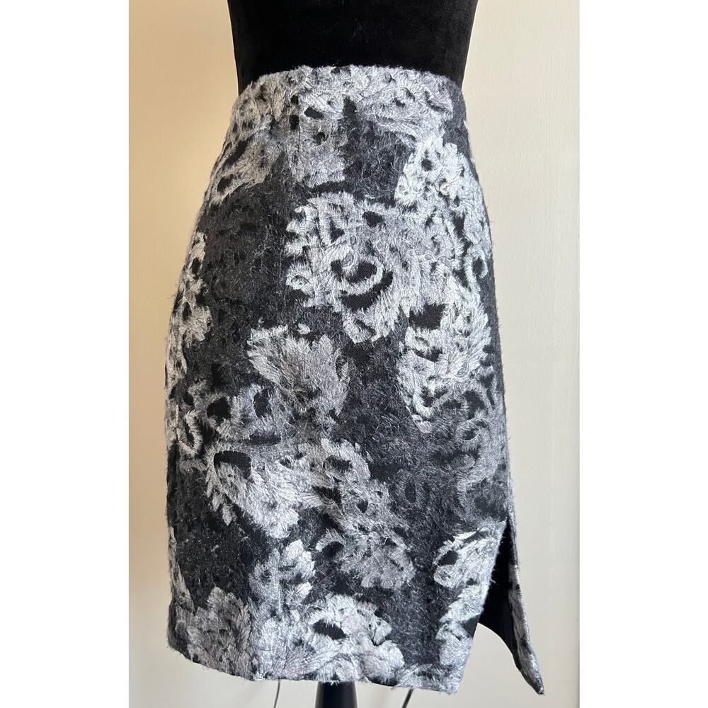 Doncaster Collection Abstract Textured Pencil Skirt sz 4